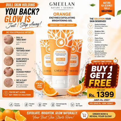 Orange Enzymes Exfoliating Gel. Buy 1 Get 2 Free.